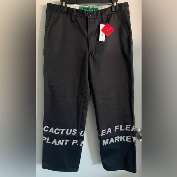 Cactus Plant Flea Market Human Made 34W 3 LRG Hi-Vis Reflective Work Safety Pant - Picture 3 of 11